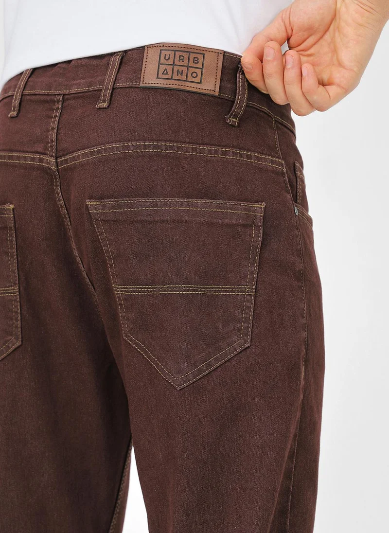 Urbano Fashion  Urbano Fashion Men's Slim Fit Jeans for Men | Best Price UAE